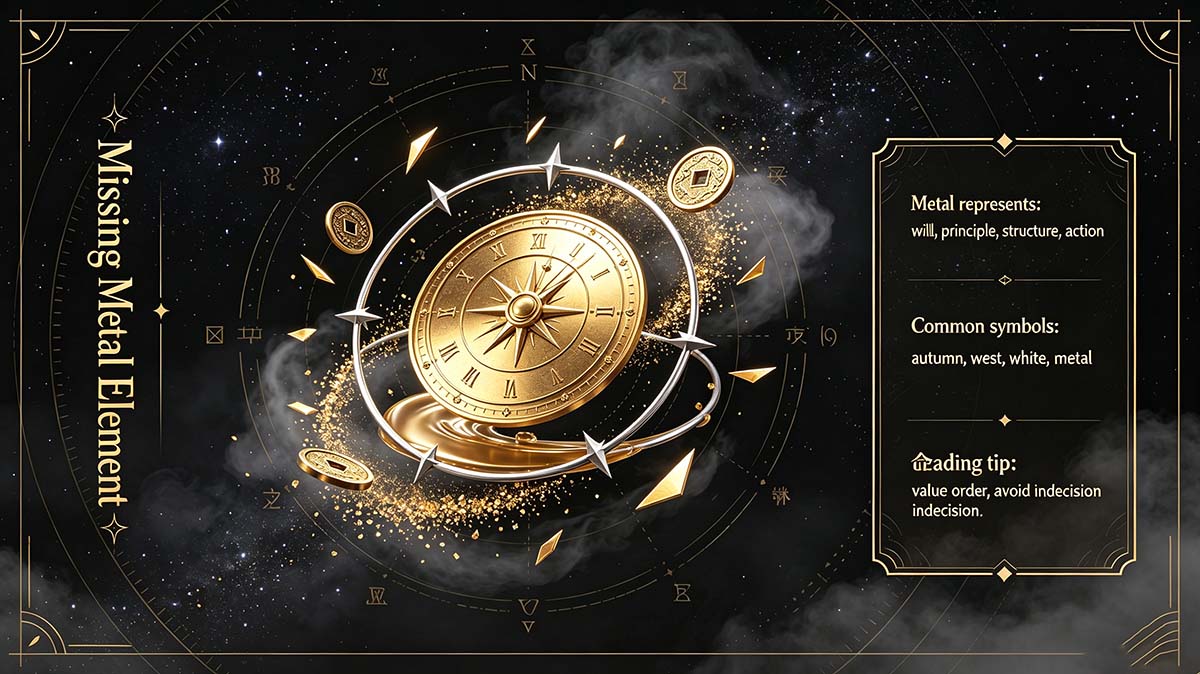 Five Element balance chart for BaZi self discovery